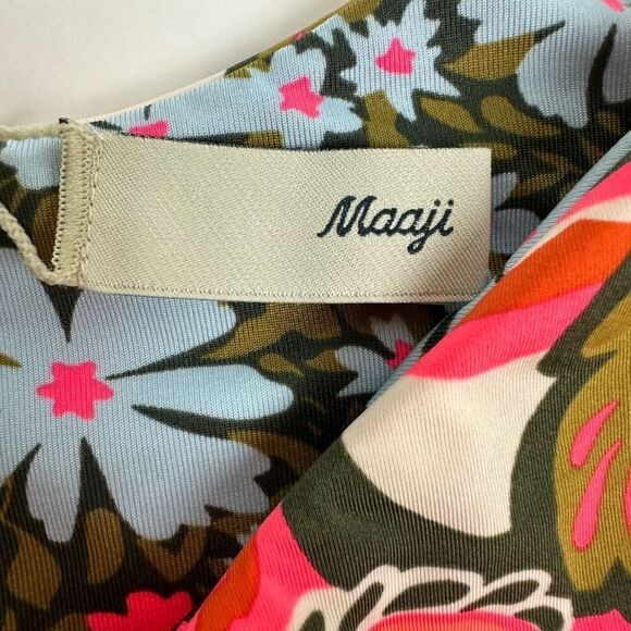 Maaji Reversible Bikini Bottom size Large - Picture 3 of 8